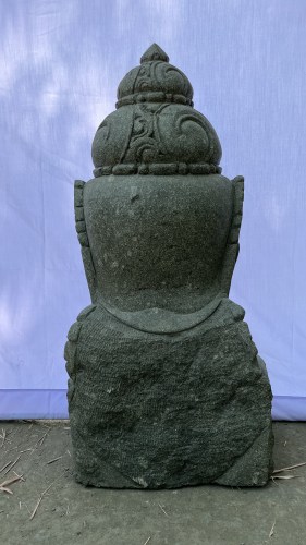 SHIVA BUST GREENSTONE 100 CM B BACK